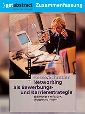 cover image of Networking als Bewerbungs- und Karrierestrategie (Zusammenfassung)